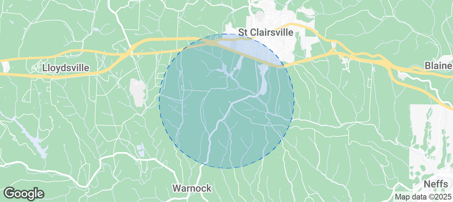 Richland Township Airbnb map